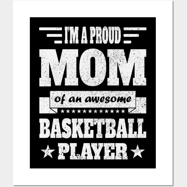 Basketball mom Wall Art by RockyDesigns